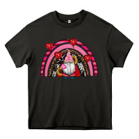 Asphalt valentines day gnomes rainbow Heavy Core Tee - RanaPortraitStore