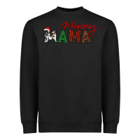 Black merry mama Heavyweight Sweatshirt - BarkalooDesign