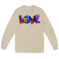 Mushroom Western Love LGBTQ+ Long Sleeve Tee - BundleAndBundleShop