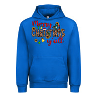 Cobalt merry christmas y'all Urban Hoodie - JahusDesignShop