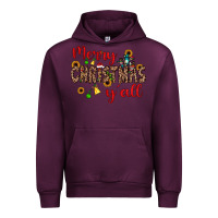 Mauve Wine merry christmas y'all Urban Hoodie - JahusDesignShop