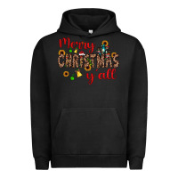 Pigment Black merry christmas y'all Urban Hoodie - JahusDesignShop