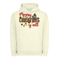 Pigment Pistachio merry christmas y'all Urban Hoodie - JahusDesignShop