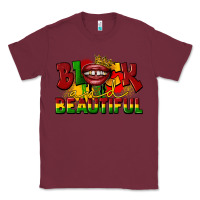 Burgundy black and beautiful Classic Tee - CowGirlArtShop