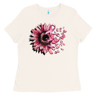 Bone cancer sunflower Ladies Tee - CowGirlArtShop