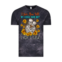 Cloud Black i love you till my lungs give out Vintage Tee - OliviaCreatesArt