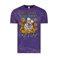 Cloud Purple i love you till my lungs give out Vintage Tee - OliviaCreatesArt