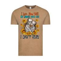 Vintage Coffee i love you till my lungs give out Vintage Tee - OliviaCreatesArt
