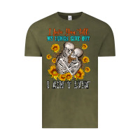 Vintage Olive i love you till my lungs give out Vintage Tee - OliviaCreatesArt