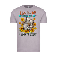 Vintage Zinc i love you till my lungs give out Vintage Tee - OliviaCreatesArt