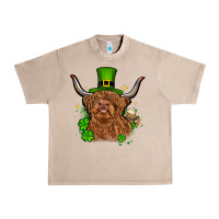 French Oak St. Patrick's Day cow Urban Heavy Tee - OliviaCreatesArt