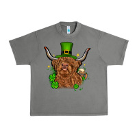 Tornado St. Patrick's Day cow Urban Heavy Tee - OliviaCreatesArt