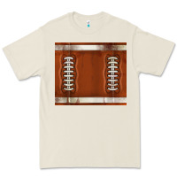 Bone distressed american football pattern Premium Tee - TumblerDesignByShophia