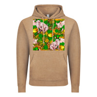 St. Patrick's Day Pig And Candy Pot Of Gold Vintage Hoodie | Teevron