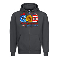 Smoke with god all things are possible usa Zipper Hoodie - AdoDesignShop
