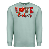 Seafoam love vibes Premium Sweatshirt - AdoDesignShop