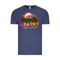 Vintage Denim baseball granny Vintage Tee - OliviaCreatesArt