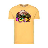 Vintage Mustard baseball granny Vintage Tee - OliviaCreatesArt