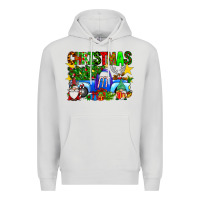 Dove Grey christmas truck Premium Hoodie - SublimationCraftShop