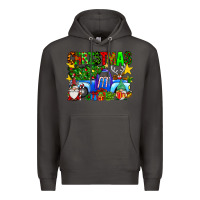 Smoke christmas truck Premium Hoodie - SublimationCraftShop