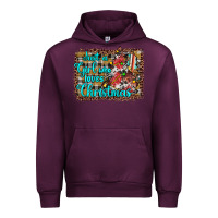 Mauve Wine just a girl who loves christmas Urban Hoodie - JahusDesignShop
