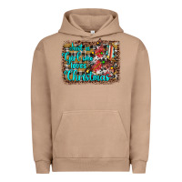 Pigment Burro just a girl who loves christmas Urban Hoodie - JahusDesignShop