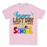 Bubblegum Pink happy last day of school Classic Tee - Artiststas