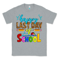 Heather Grey happy last day of school Classic Tee - Artiststas
