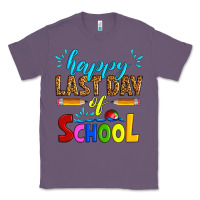 Lavender happy last day of school Classic Tee - Artiststas