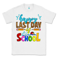 White happy last day of school Classic Tee - Artiststas