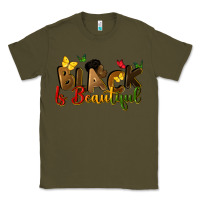 Army Green black is beautiful Classic Tee - CowGirlArtShop