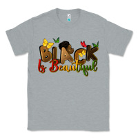 Heather Grey black is beautiful Classic Tee - CowGirlArtShop