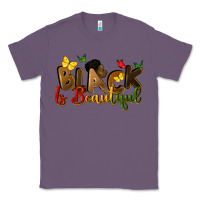 Lavender black is beautiful Classic Tee - CowGirlArtShop