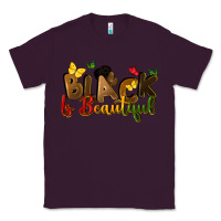Plum black is beautiful Classic Tee - CowGirlArtShop