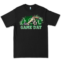 Black Game day soccer Premium Tee - HowdyJamesFarm