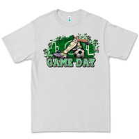Dove Grey Game day soccer Premium Tee - HowdyJamesFarm