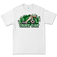 White Game day soccer Premium Tee - HowdyJamesFarm