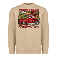 Mushroom farm fresh christmas trees Heavyweight Sweatshirt - BarkalooDesign