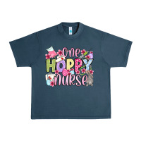 Midnight Navy Easter Day One hoppy Nurse Urban Heavy Tee - OliviaCreatesArt
