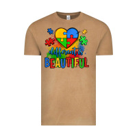 Vintage Camel different is beautiful autism Vintage Tee - OliviaCreatesArt