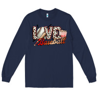 Navy love baseball Long Sleeve Tee - FaDigitalArtStudio