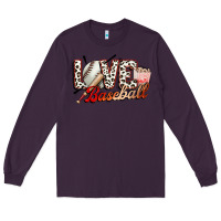 Plum love baseball Long Sleeve Tee - FaDigitalArtStudio