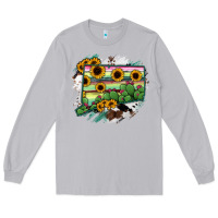 Moon Dust Connecticut State Map Long Sleeve Tee - RanaPortraitStore