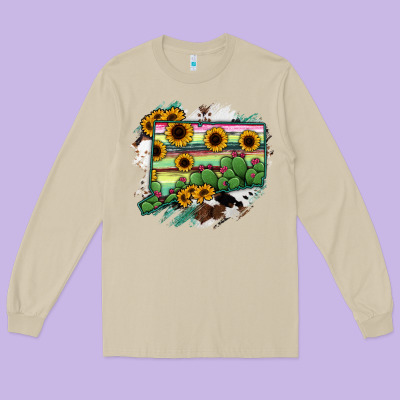 Connecticut State Map Long Sleeve Tee Designed By Ranaportraitstore