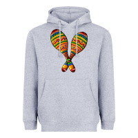 Heather Grey mexican maracas Heavyweight Hoodie - AdoDesignShop