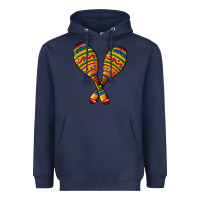Navy mexican maracas Heavyweight Hoodie - AdoDesignShop
