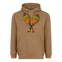 Mexican Maracas Heavyweight Hoodie | Teevron