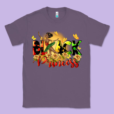Black Princess Classic Tee Designed By Cowgirlartshop