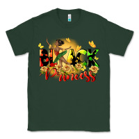Sports Green black princess Classic Tee - CowGirlArtShop
