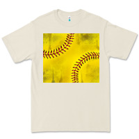 Bone distressed softball pattern Premium Tee - TumblerDesignByShophia